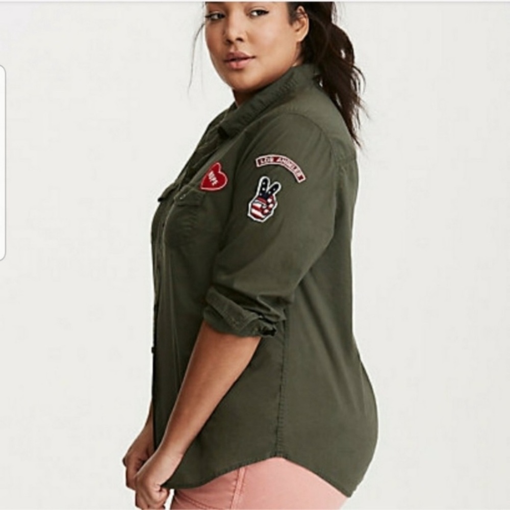 Torrid Button Down - image 2